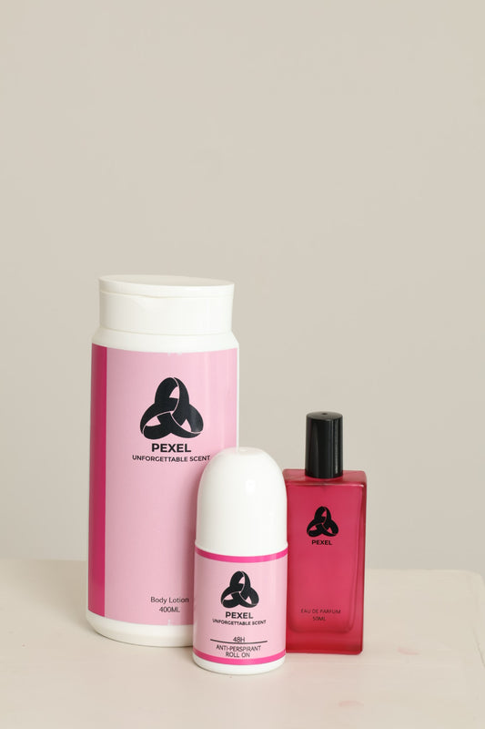 Ladies Premium Pink Care Set